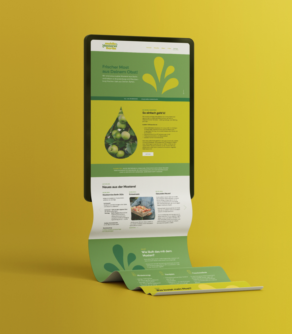 Mobile Mosterei Berlin